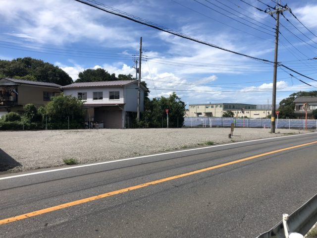 【貸地】日高市大谷沢｜国道沿いの好立地！約１１４坪